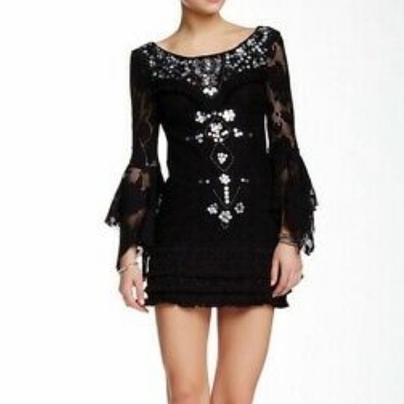 Free People Shell Game Shift Dress Size 0 - Picture 2 of 8